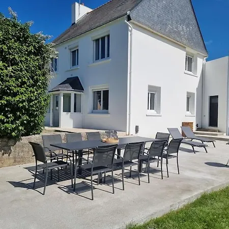Maison Familiale - 10Pers - 3 Etoiles - Lumineuse Et Cosy - Draps Et Serviettes Inclus - Parking - La Torche 9 Min Saint-Jean-Trolimon Exterior photo